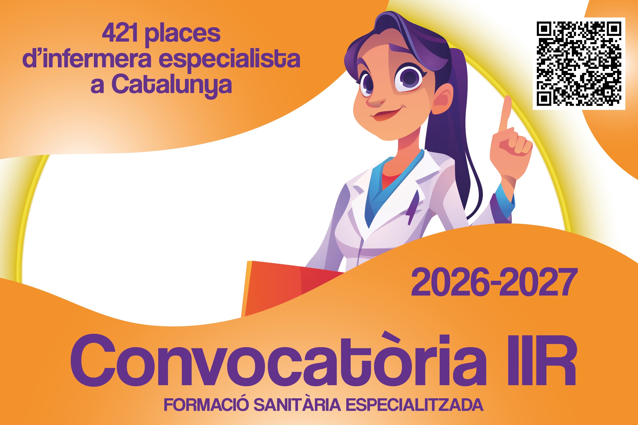Convocatòria IIR 2026-2027 amb 421 places a Catalunya