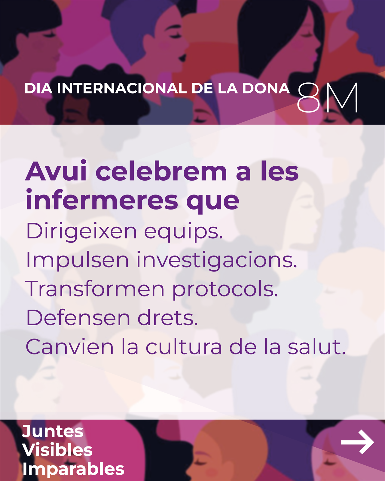 El mes de març el COIB centra les 12 mirades a la reivindicació infermera