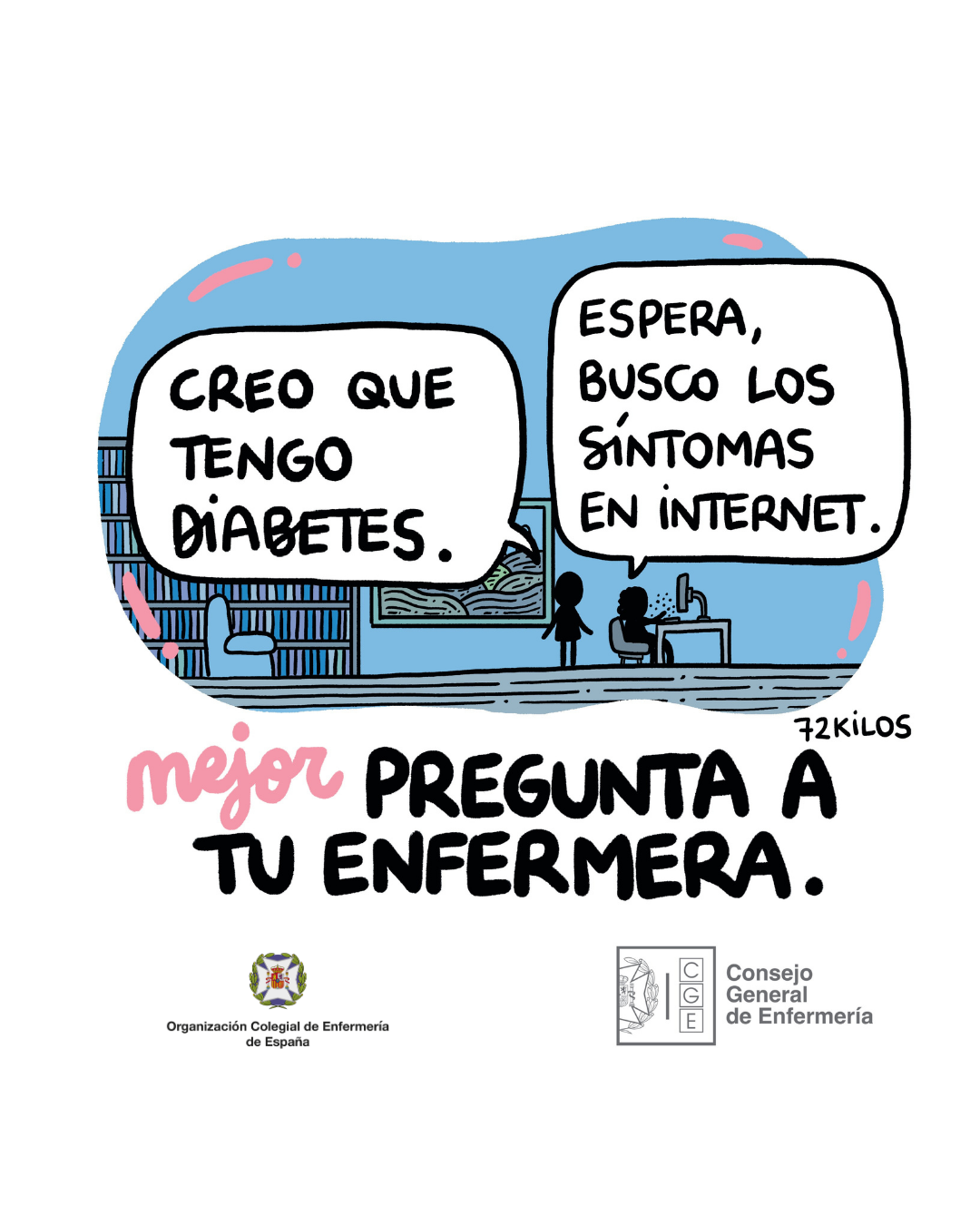 El COIB s'adhereix al comunicat del CGE davant les acusacions mèdiques per la campanya “Pregunta a tu enfermera”