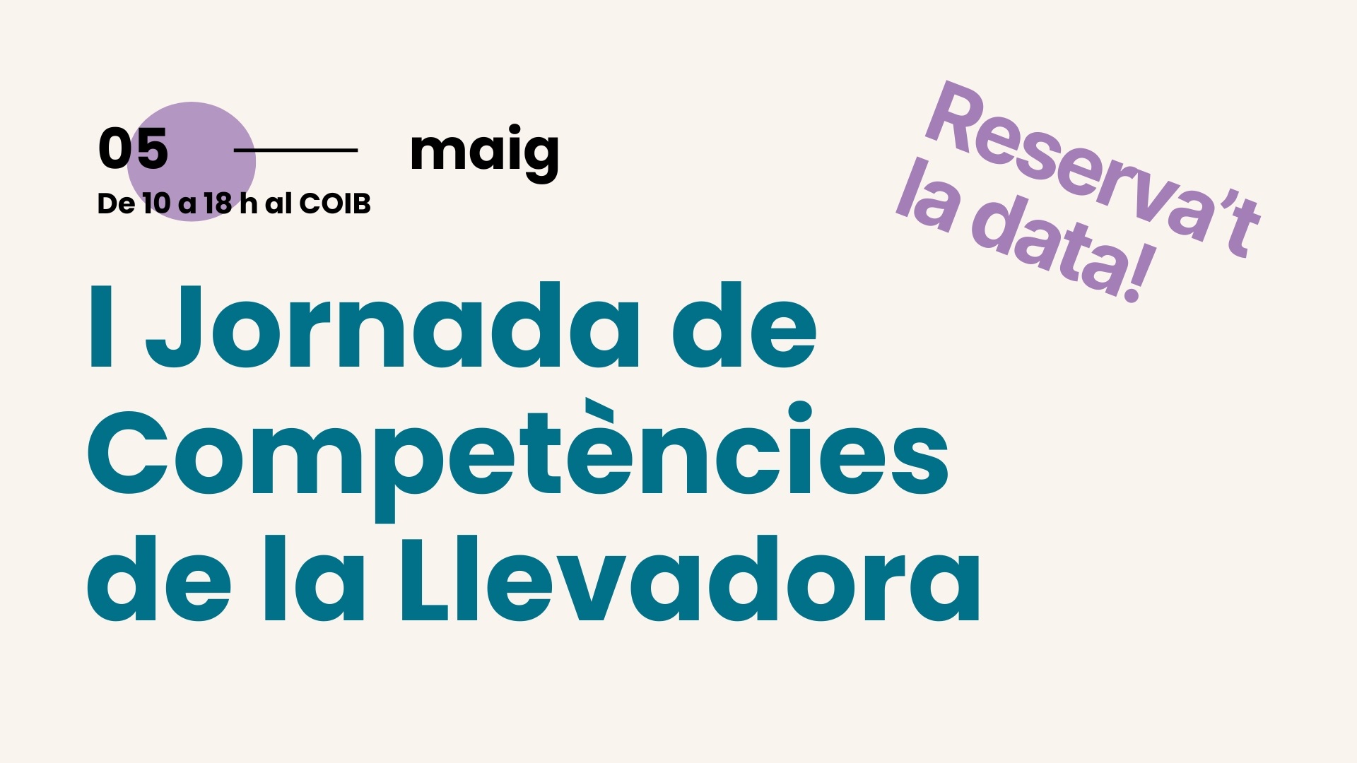 I Jornada de Competències de la Llevadora en el marc del Dia Mundial de la Llevadora