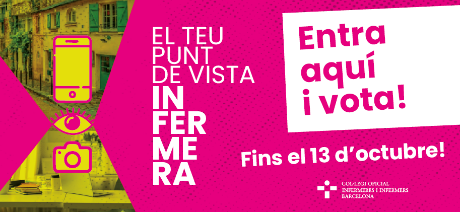 Ja pots votar al concurs fotogràfic “El teu punt de vista, infermera”!