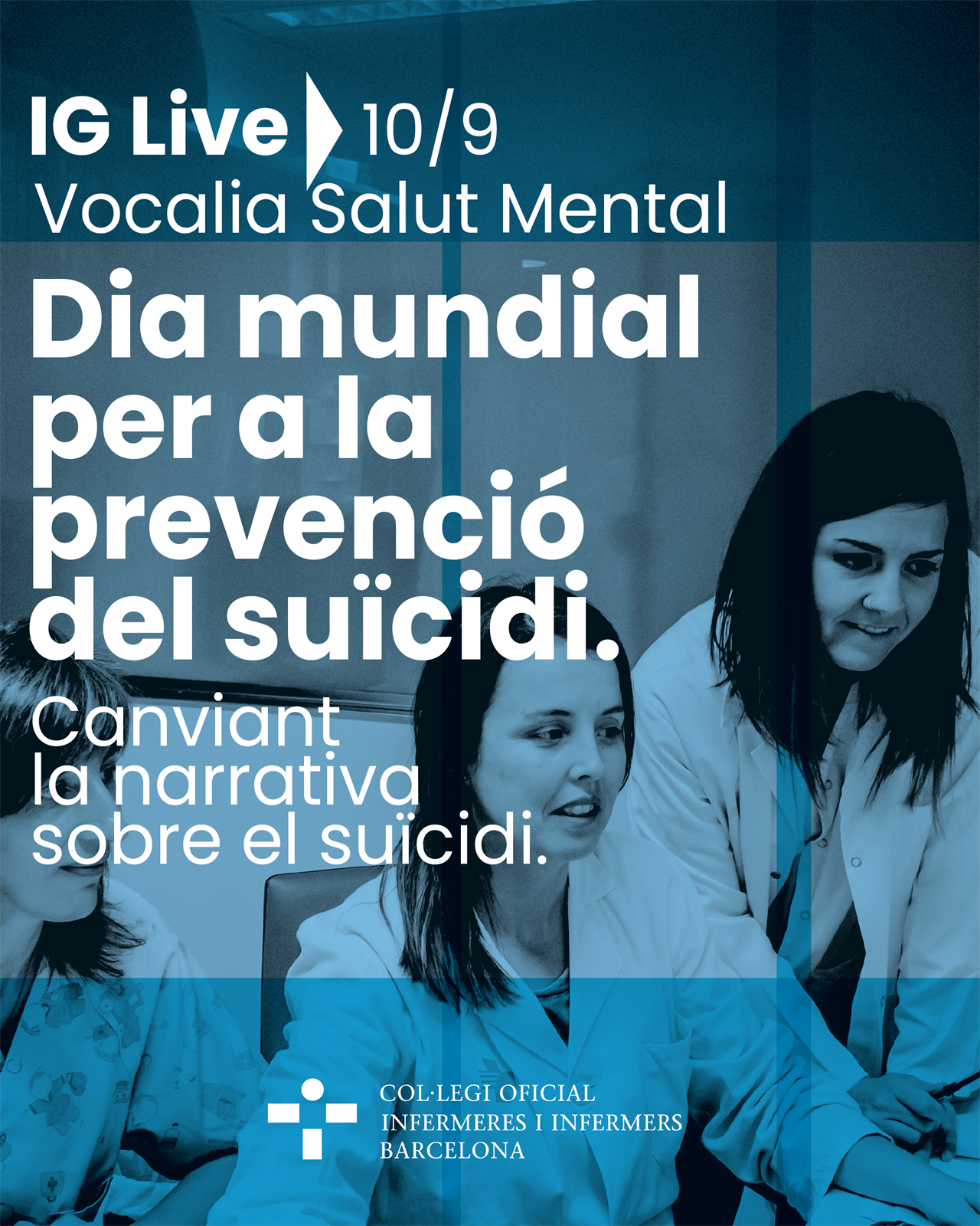 El COIB impulsa un Instagram Live per abordar el suïcidi des del coneixement i la cura