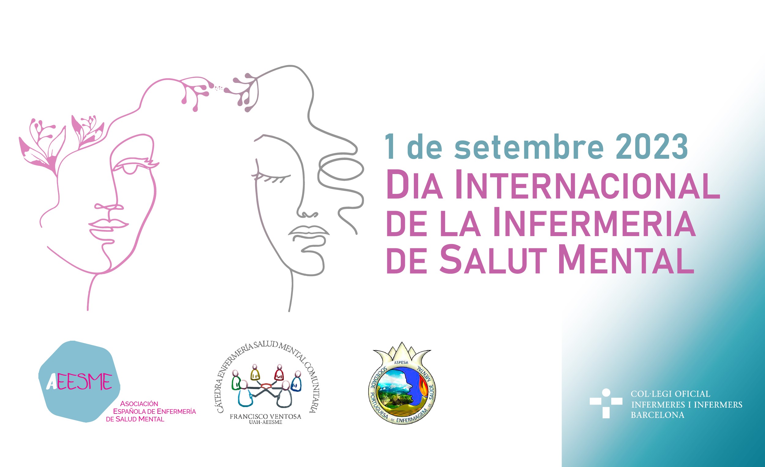 El Col·legi Oficial d'Infermeres i Infermers de Barcelona (COIB) s'adhereix un any més a la celebració del Dia Internacional de la Infermeria de Salut Mental, el divendres, dia 1 de setembre, que organitza AEESME i ASPESM.