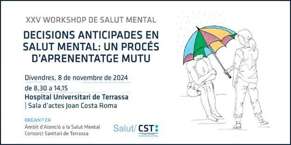 XXV WORKSHOP DE SALUT MENTAL   