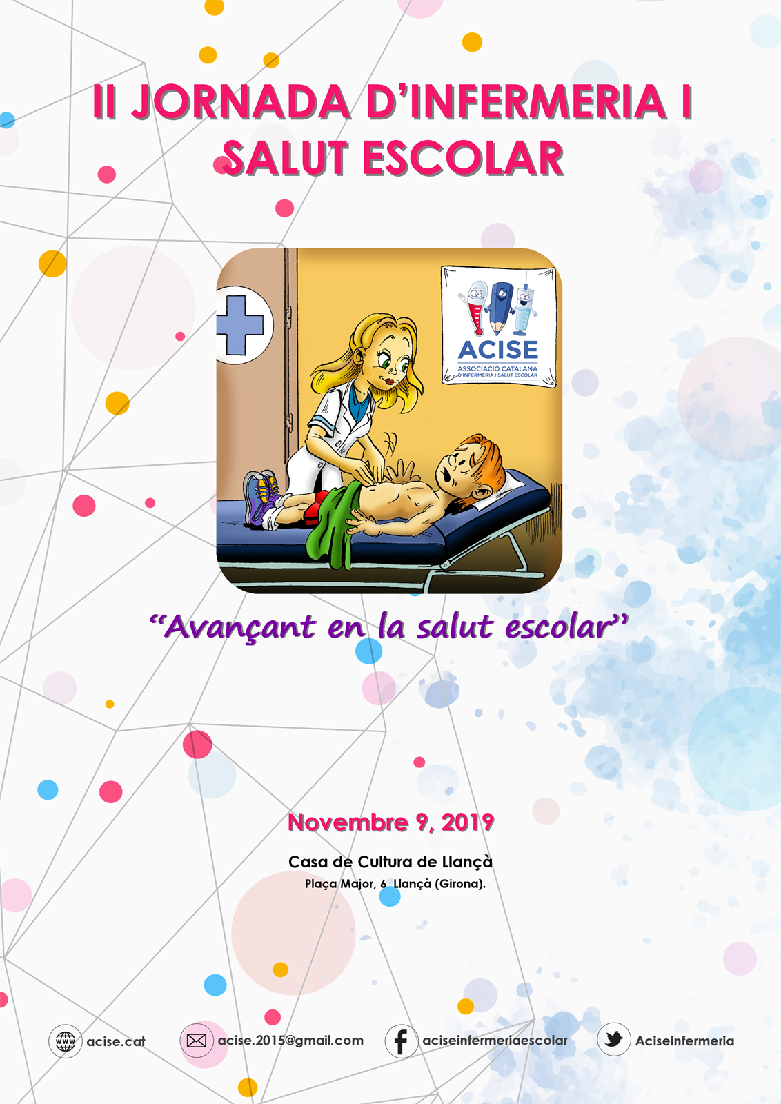 L'Associació Catalana d'Infermeria i Salut Escolar (ACISE) celebra la segona Jornada d'Infermeria i Salut Escolar