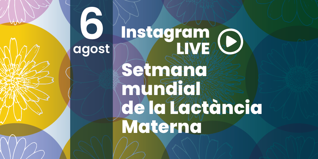 El grup de treball d'alletament matern del COIB organitza un Instagram Live amb motiu de la Setmana Mundial de la Lactància Materna