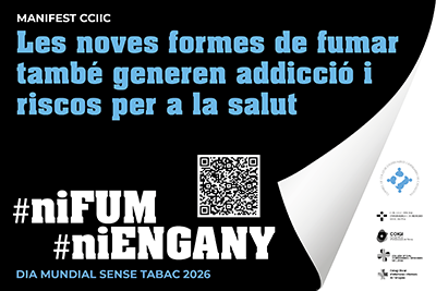 Les noves formes de fumar també generen addicció i riscos per a la salut