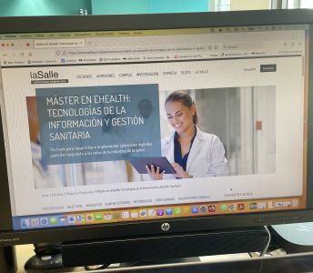 Laia Ribas i Leticia Di Salvo guanyen la Beca La Salle-COIB pel Màster en eHealth