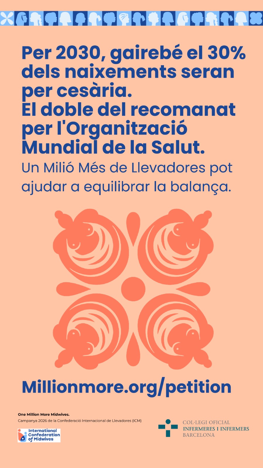 El COIB centra les 12 mirades infermeres del mes d'abril en les Llevadores