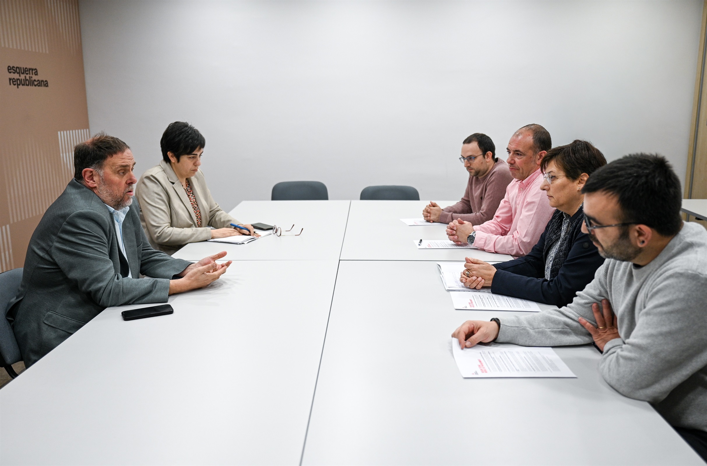 Els col·legis d'infermeres de Catalunya es reuneixen amb Esquerra Republicana de Catalunya