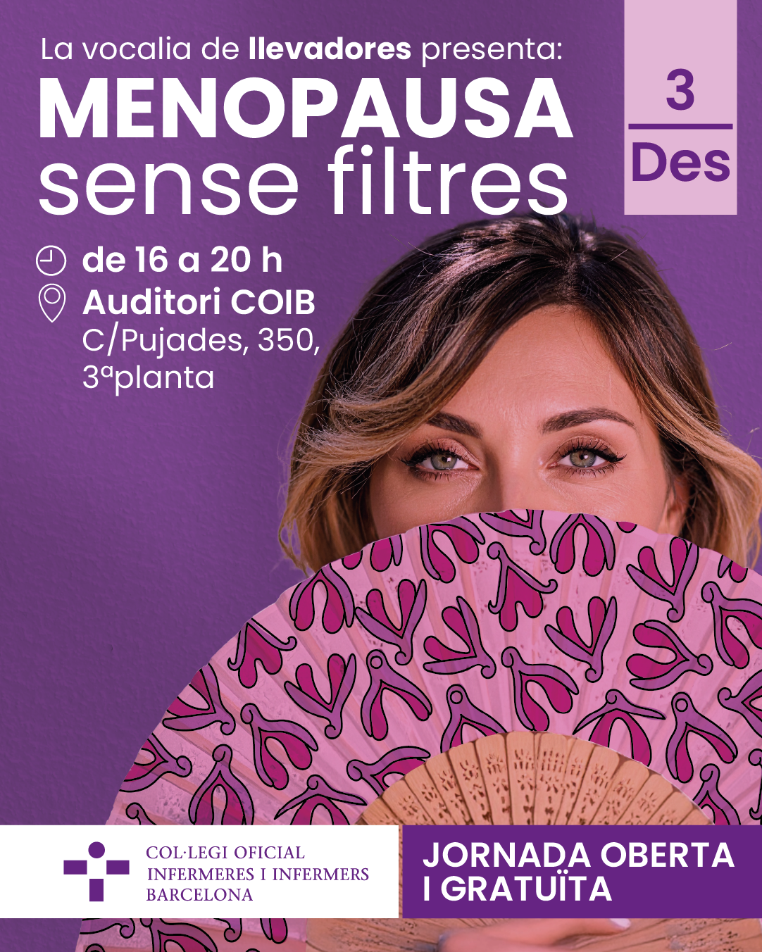 Jornada. Menopausa sense filtres