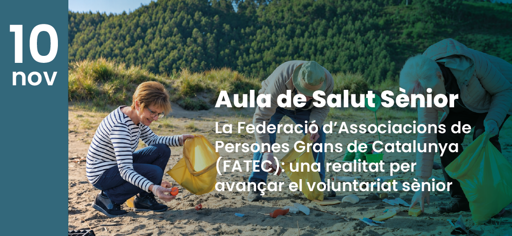 L'Aula Sènior del COIB donarà a conèixer el paper del voluntariat sènior a Catalunya