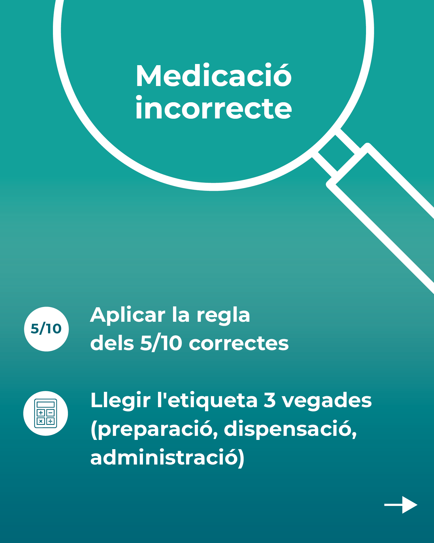 Administració de medicació sense errors, una prioritat en les cures medicoquirúrgiques