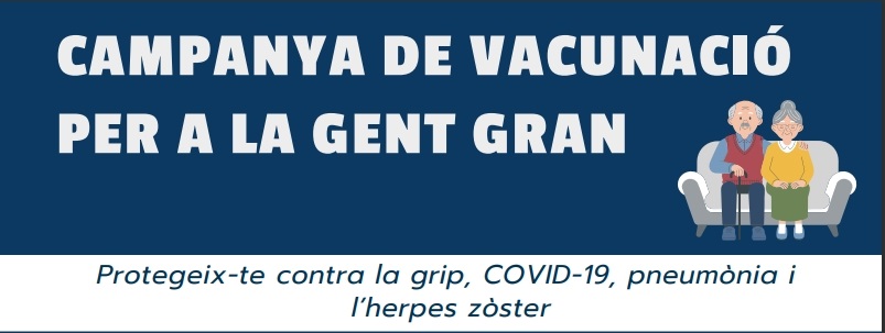 La campanya de vacunació per a la gent gran, en marxa
