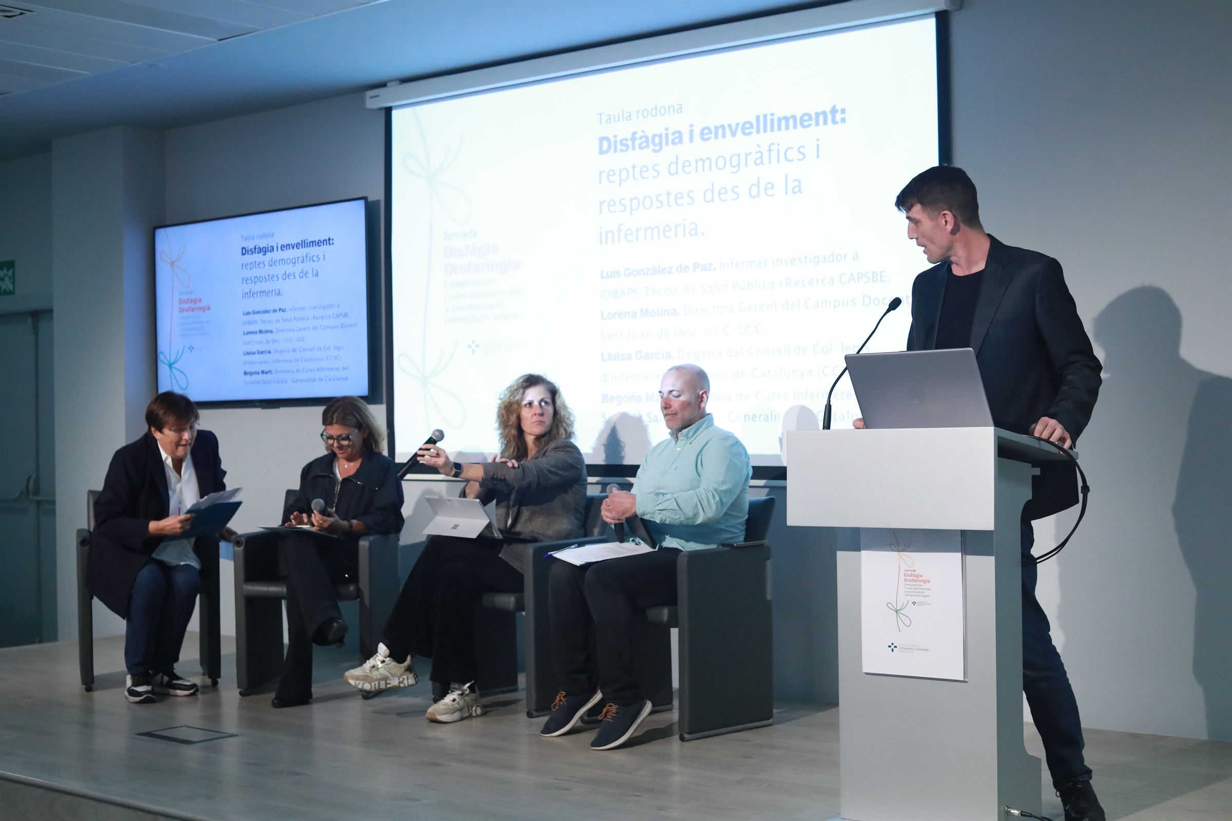 Èxit d’assistència a la jornada sobre disfàgia orofaríngia organitzada pel COIB