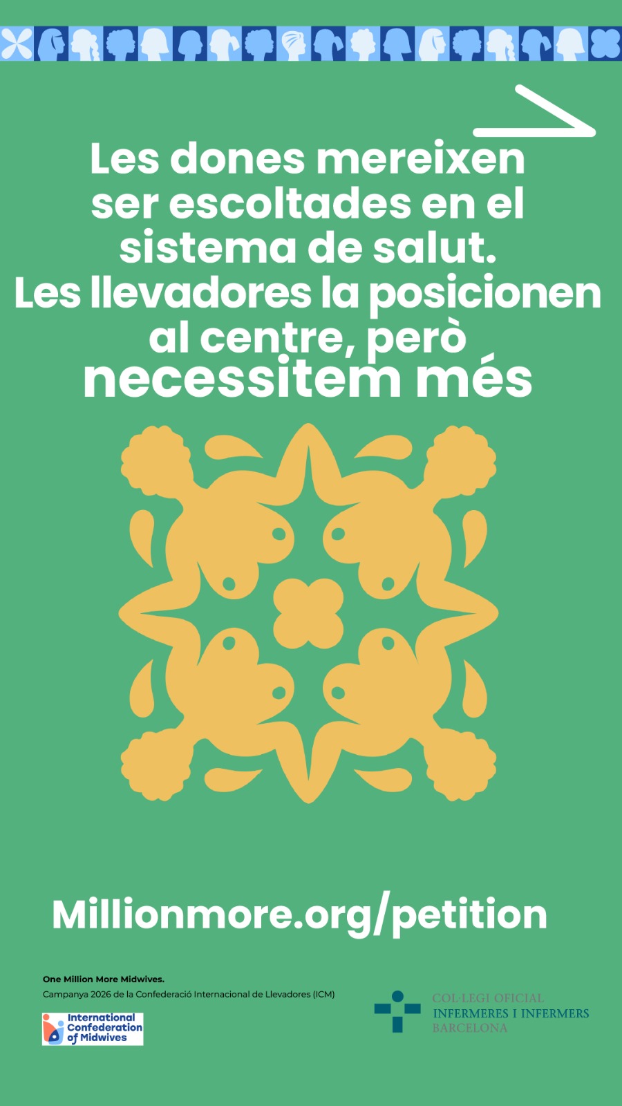 El COIB centra les 12 mirades infermeres del mes d'abril en les Llevadores