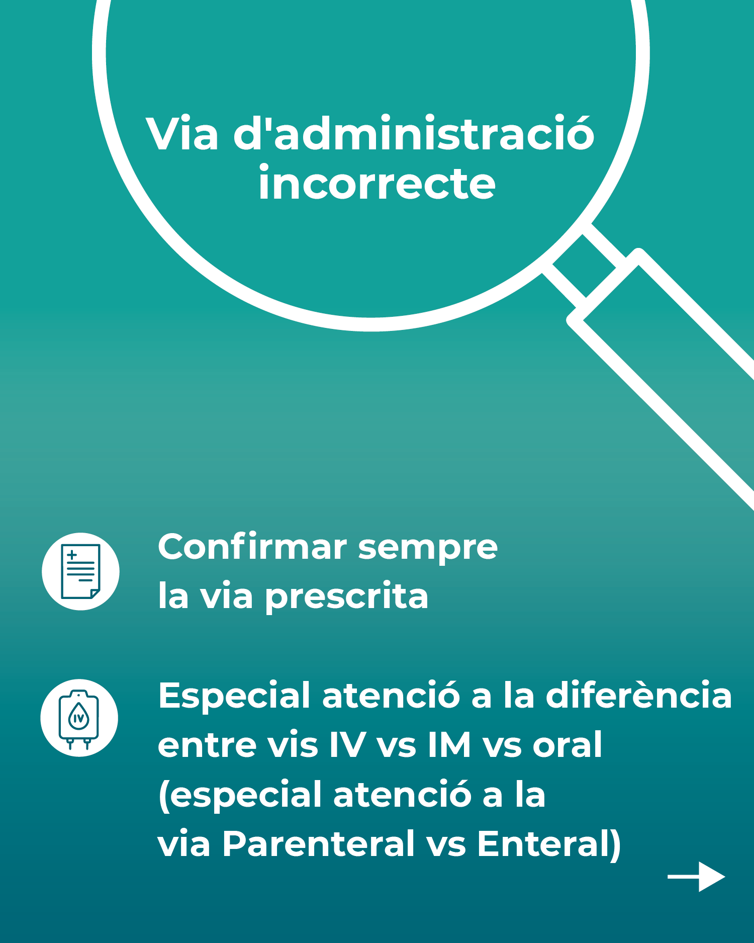 Administració de medicació sense errors, una prioritat en les cures medicoquirúrgiques