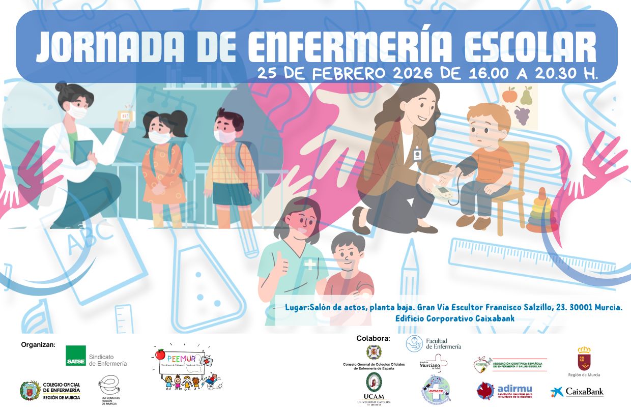 Jornada de Enfermería Escolar- Colegio Oficial de Enfermería de Murcia