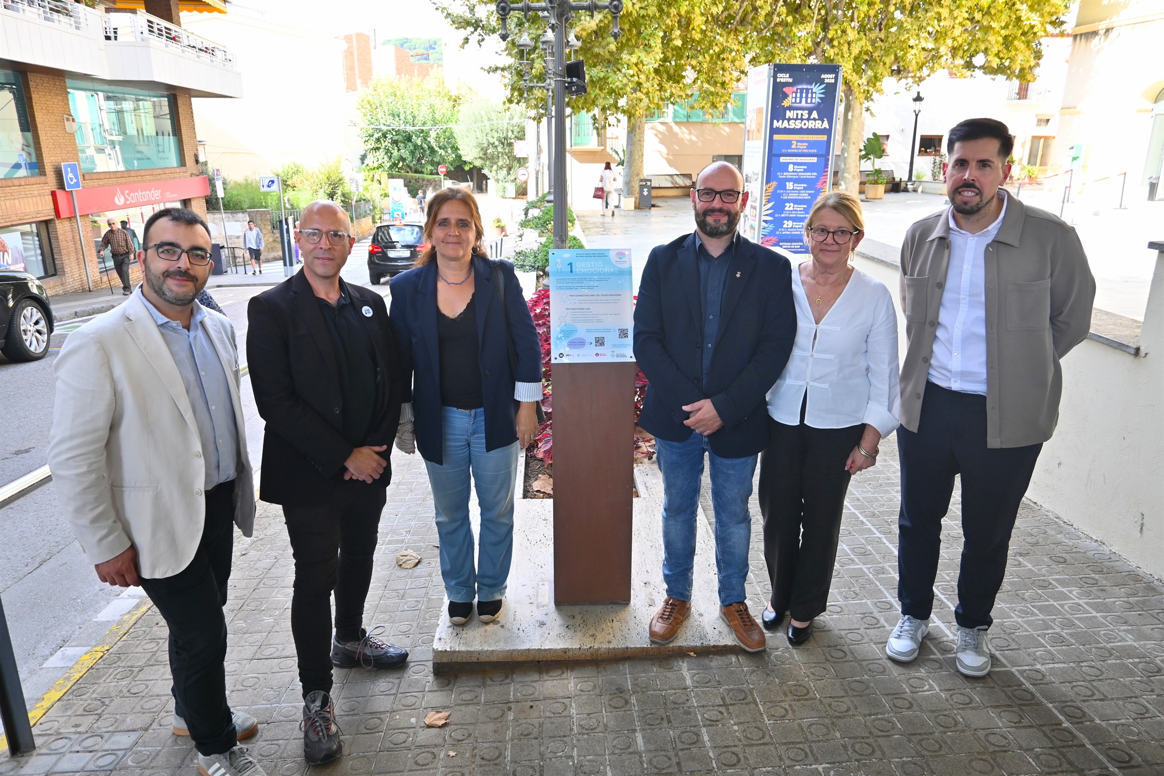 Es presenta un projecte pioner de salut mental a l’espai públic de Llavaneres