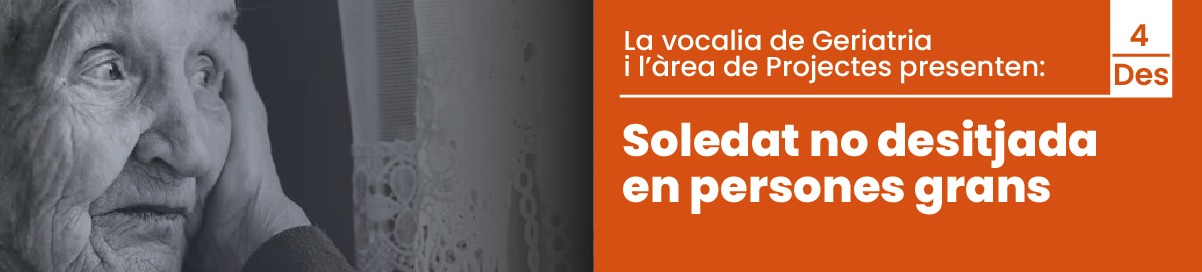 Soledat no desitjada en persones grans