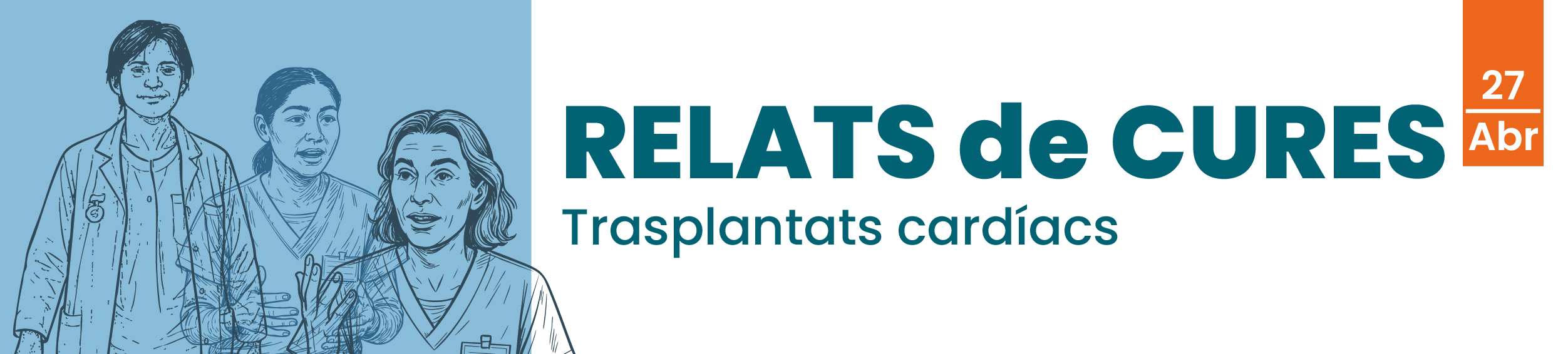 1a jornada de la sèrie "Relats de cures" sobre trasplantats cardíacs