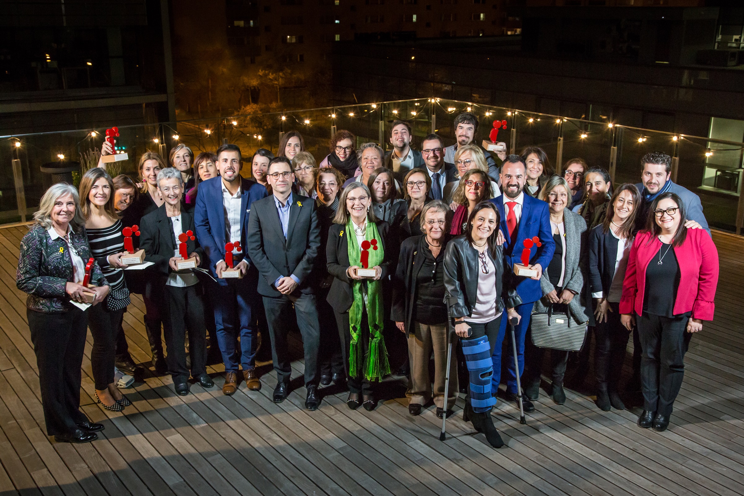 Els Premis Infermeria i societat 2017 reconeixen set perfils professionals a la gran nit de les infermeres de Barcelona