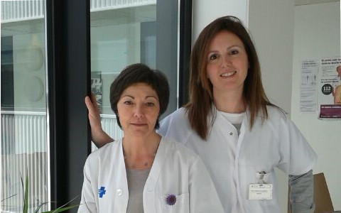 Rosa Martinez i Lourdes Sola