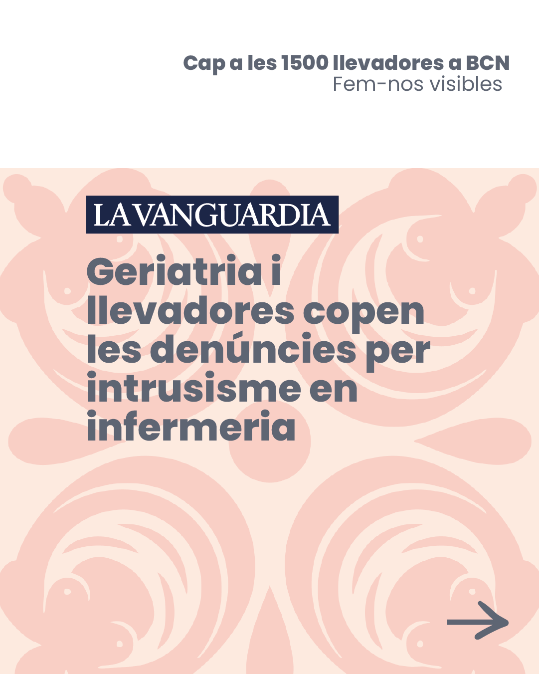 El COIB centra les 12 mirades infermeres del mes d'abril en les Llevadores