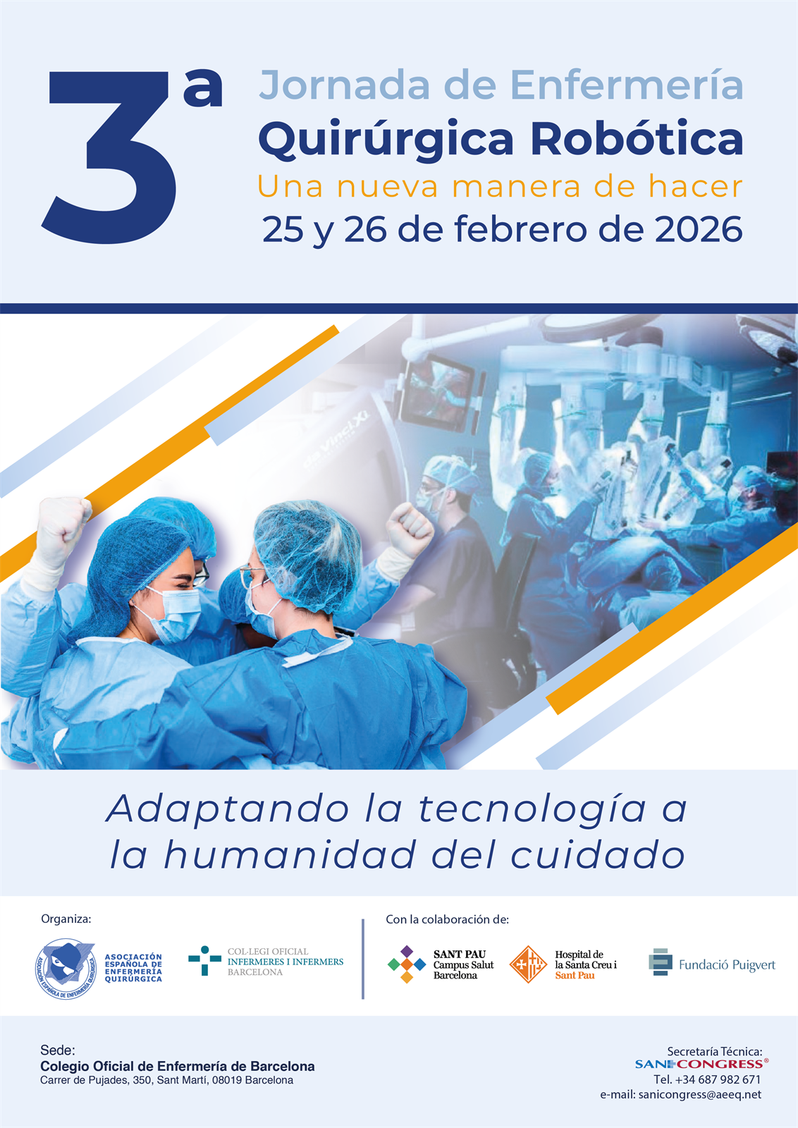 El COIB acull la 3ª Jornada d’Infermeria Quirúrgica Robòtica