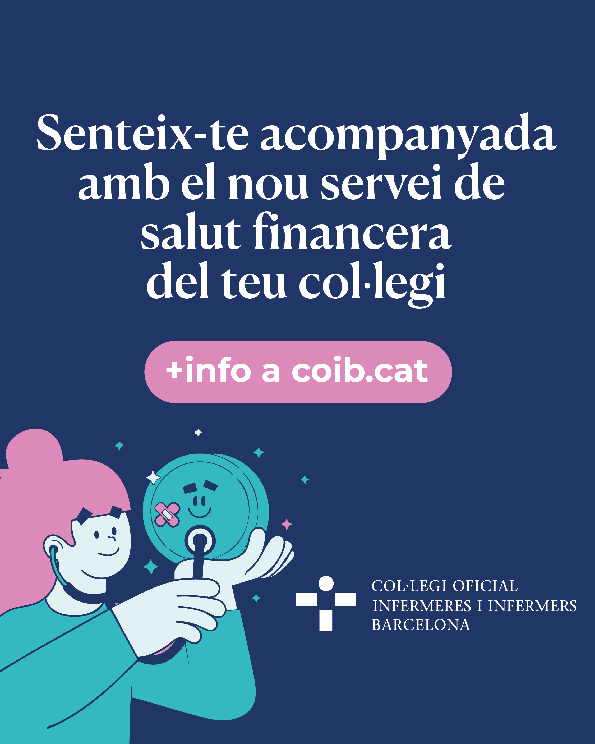 El COIB inicia l’any 2026 impulsant el benestar financer dins les “12 Mirades Infermeres”