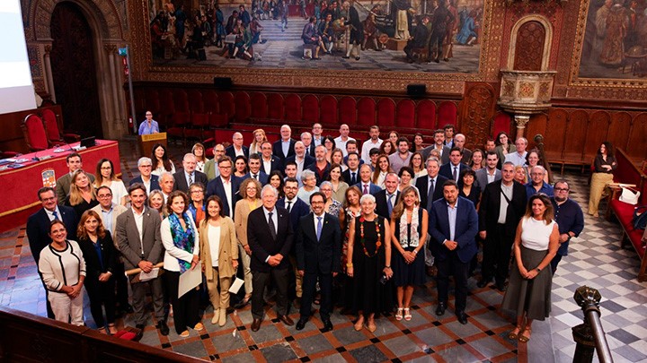 La Universitat de Barcelona reconeix la contribució del COIB co a patró de la seva Càtedra d’Infermeria