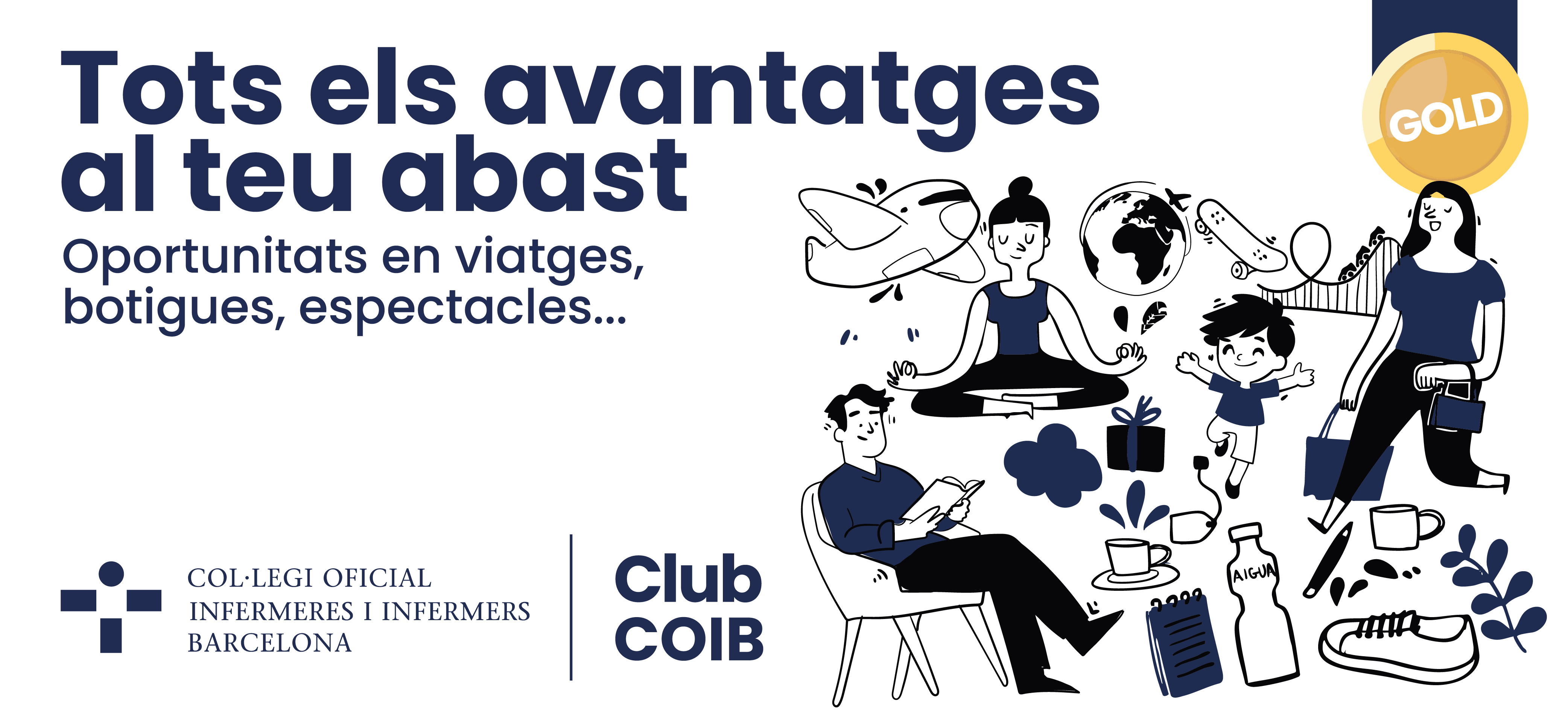 El COIB millora la seva plataforma i llança el Servei Gold del Club COIB