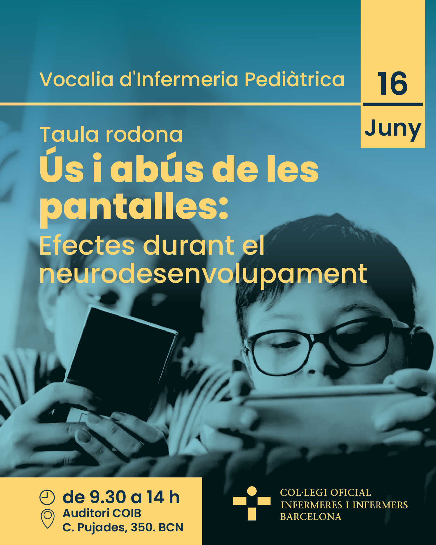 Taula rodona de pediatria: Ús i abús de les pantalles: Efectes durant el neurodesenvolupament