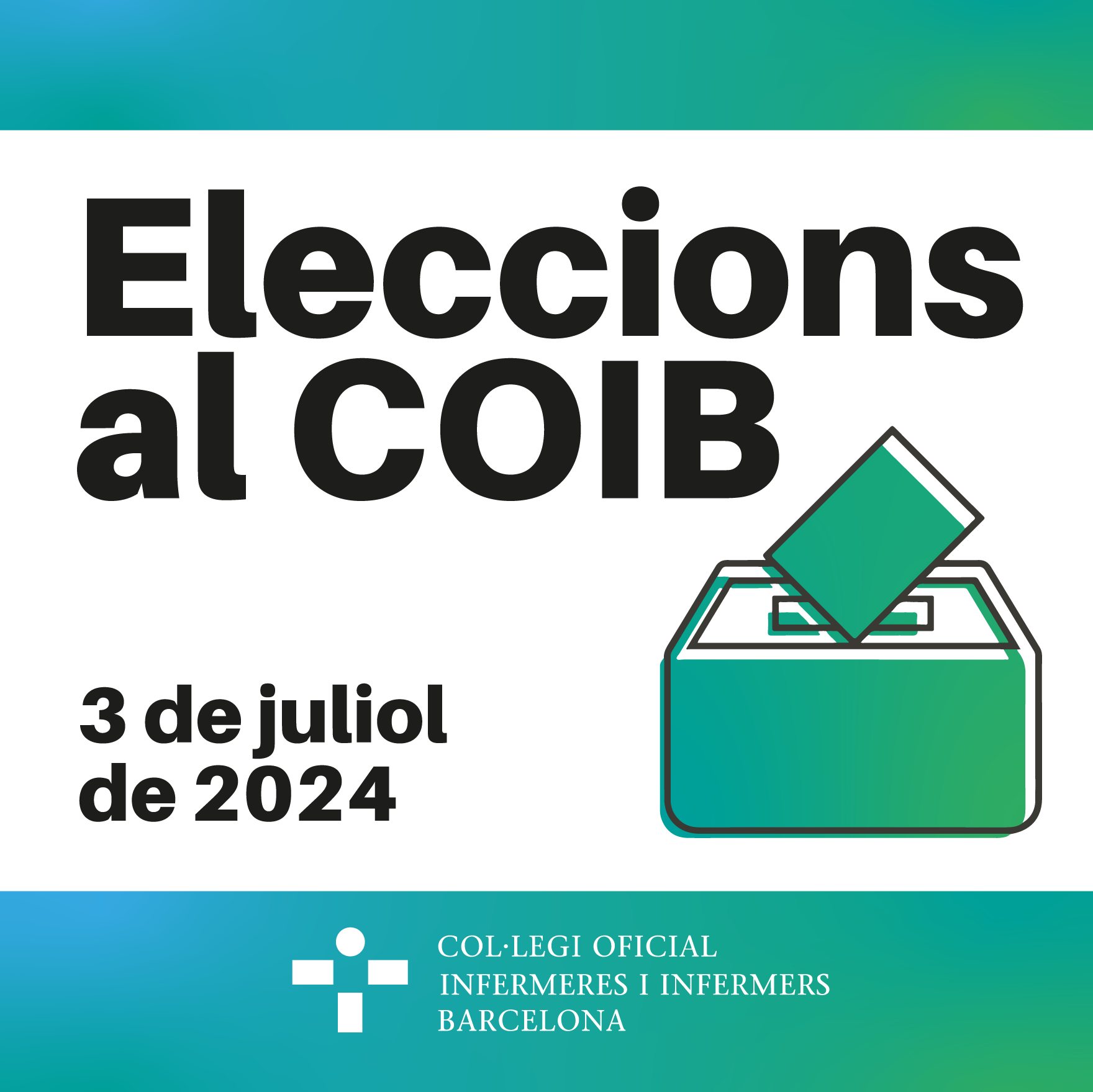 Proclamades tres candidatures per a les eleccions del 3 de juliol