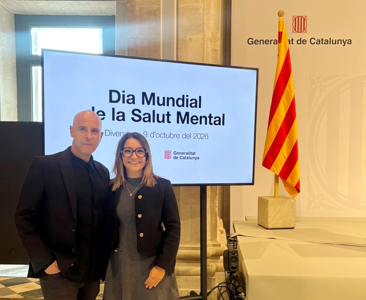 El consell i els col·legis d'infermeres se sumen als actes del Dia Mundial de la Salut Mental a Catalunya