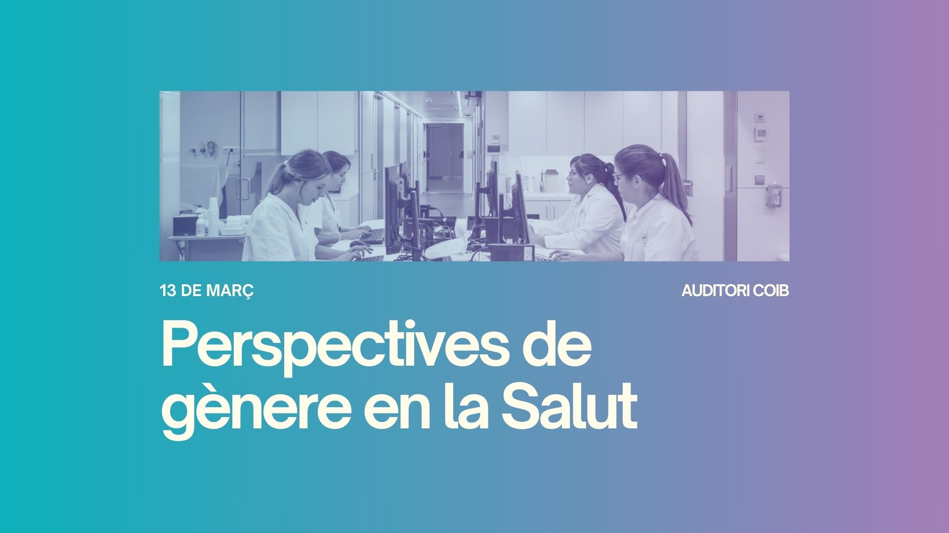 El COIB presenta la Comissió de Política i Gènere en la primera jornada sobre perspectives de gènere en la salut