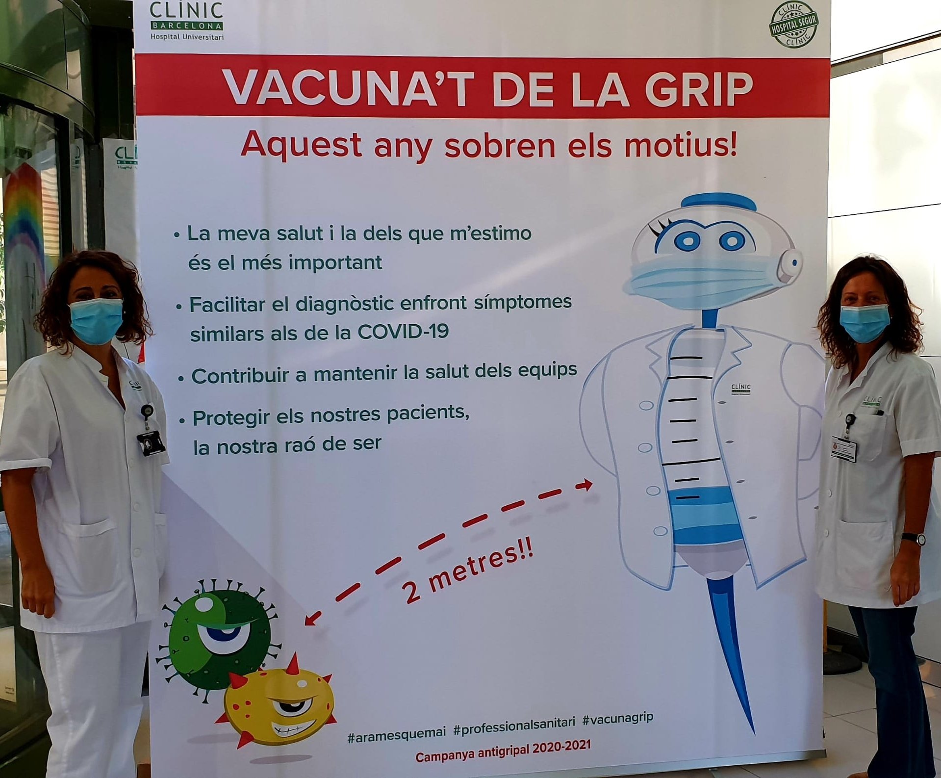Sebastiana Quesada: “Els professionals de la salut han pres consciència sobre la responsabilitat de vacunar-se contra la grip”