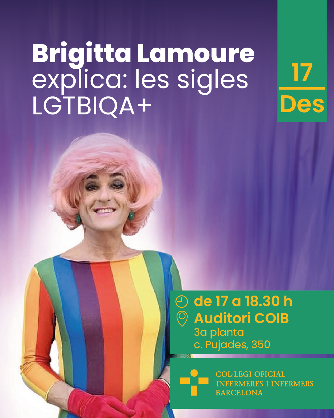 Brigitta Lamoure explica: les sigles LGTBIQA+