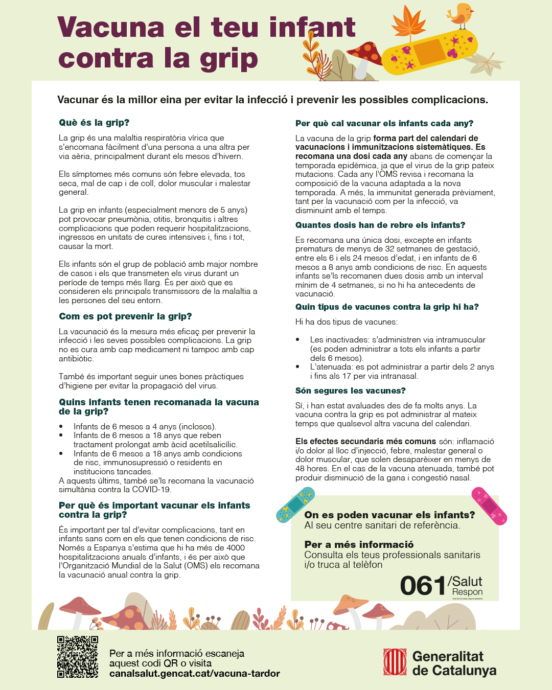Arrenca la campanya contra la grip amb l'objectiu de vacunar el 75% dels professionals de salut