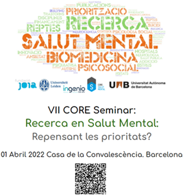 VII CORESeminar versarà sobre la Recerca en Salut Mental