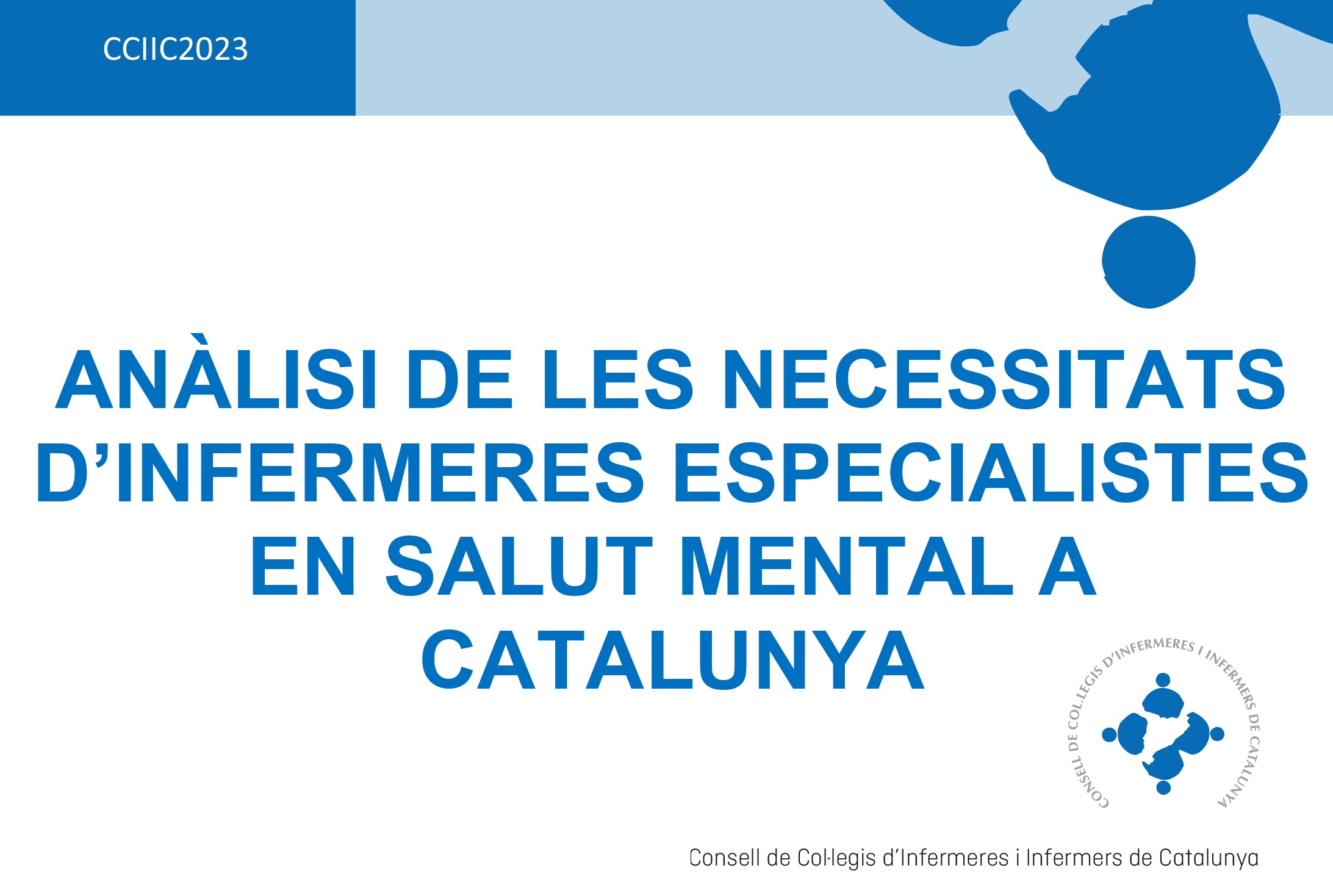 El CCIIC publica l'anàlisi de les necessitats d'infermeres especialistes en salut mental a Catalunya
