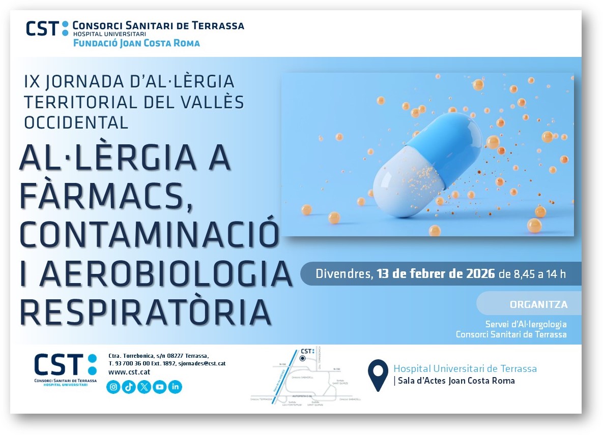 IX Jornada d’Al·lèrgia Territorial del Vallès Occidental