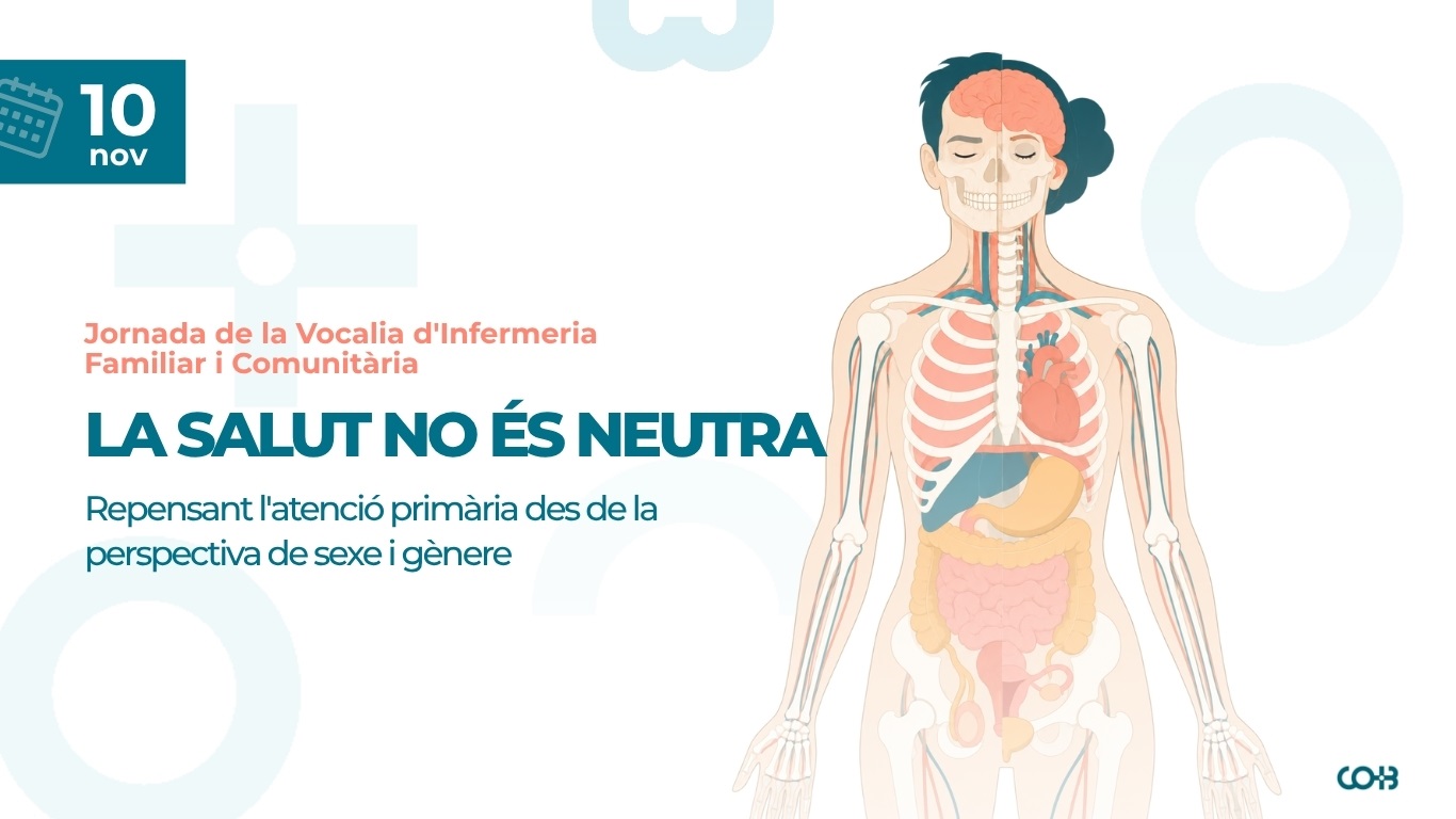 La II Jornada d'Infermeria Familiar i Comunitària abordarà les desigualtats en salut des de la perspectiva de sexe i gènere