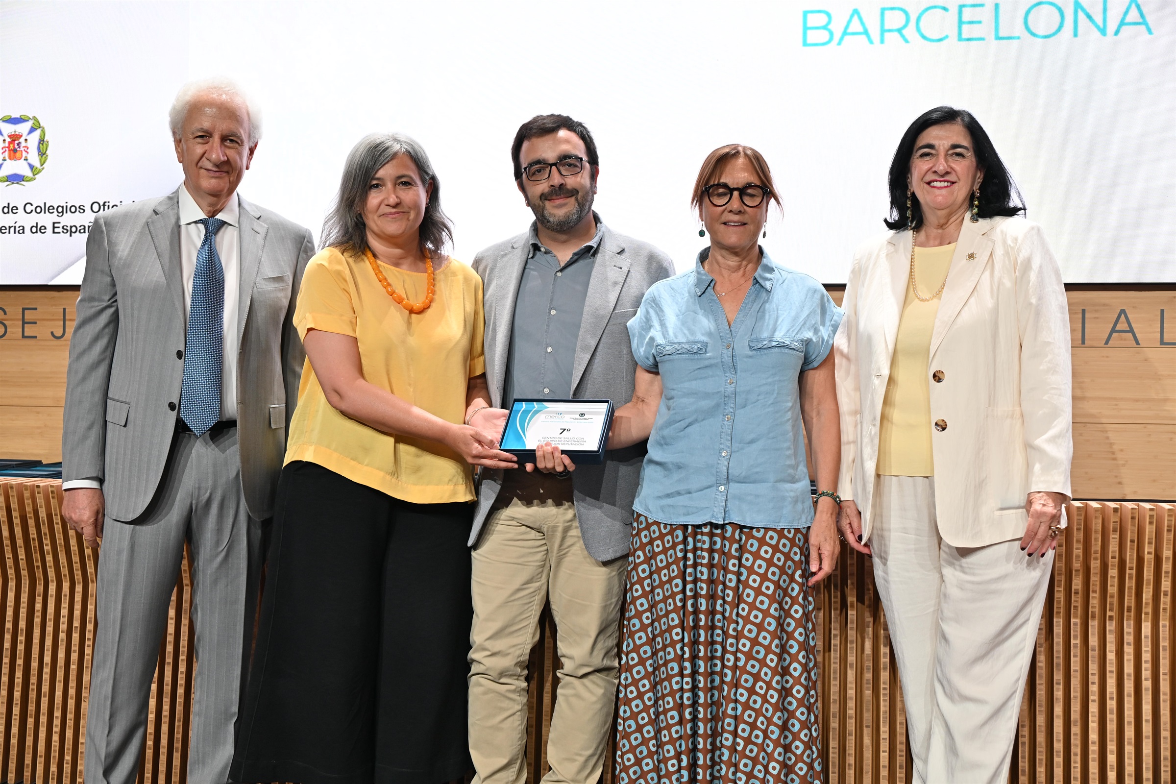 El CGE reconeix l’excel·lència de les infermeres en hospitals, centres de salut i centres sociosanitaris