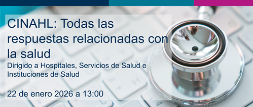 Sessió formativa en línia sobre CINAHL per optimitzar la teva cerca bibliogràfica