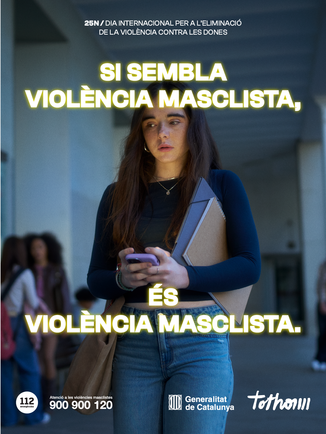 El CCIIC s'adhereix a la campanya contra la ciberviolència masclista del 25N