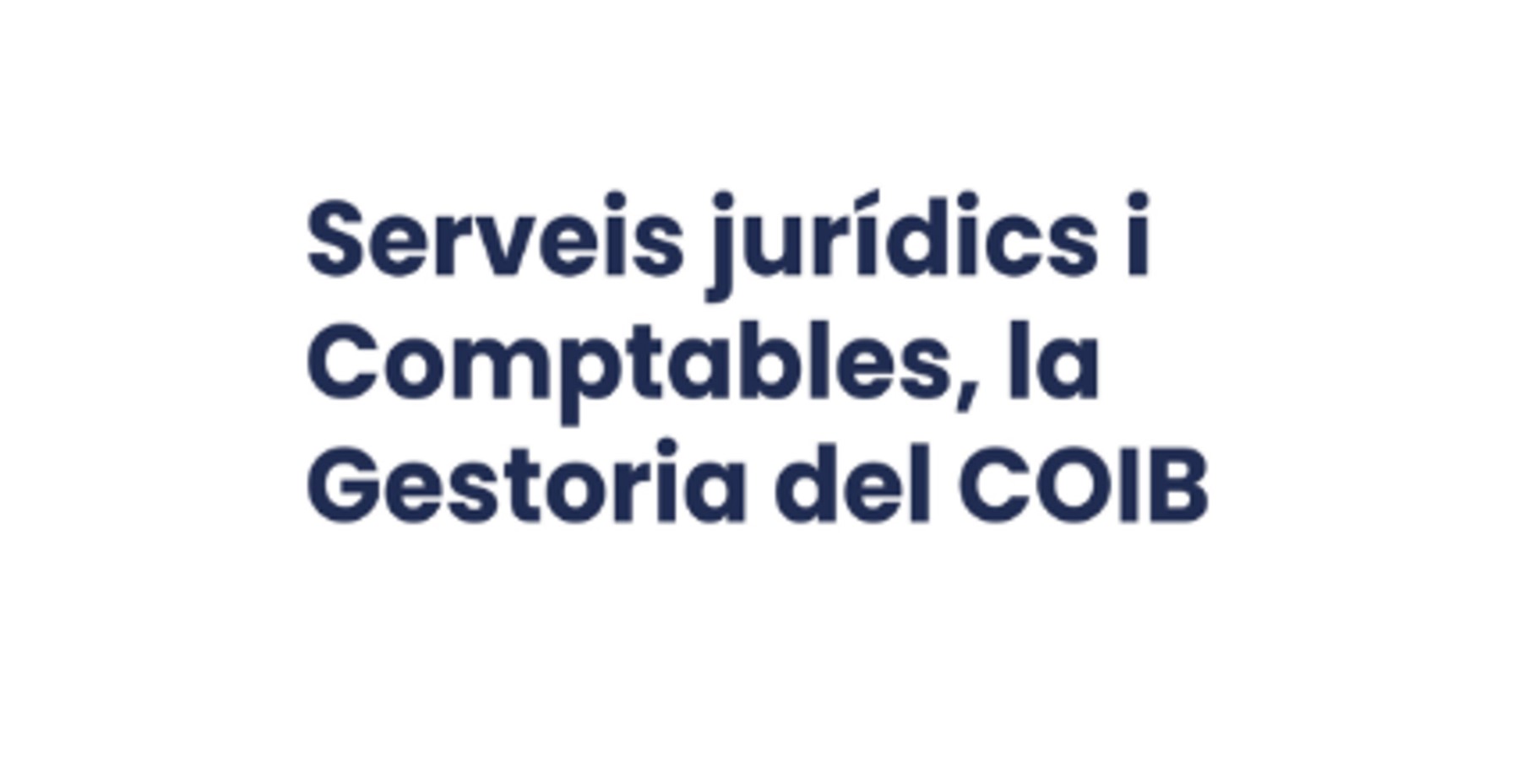 Serveis Jurídics i Comptables