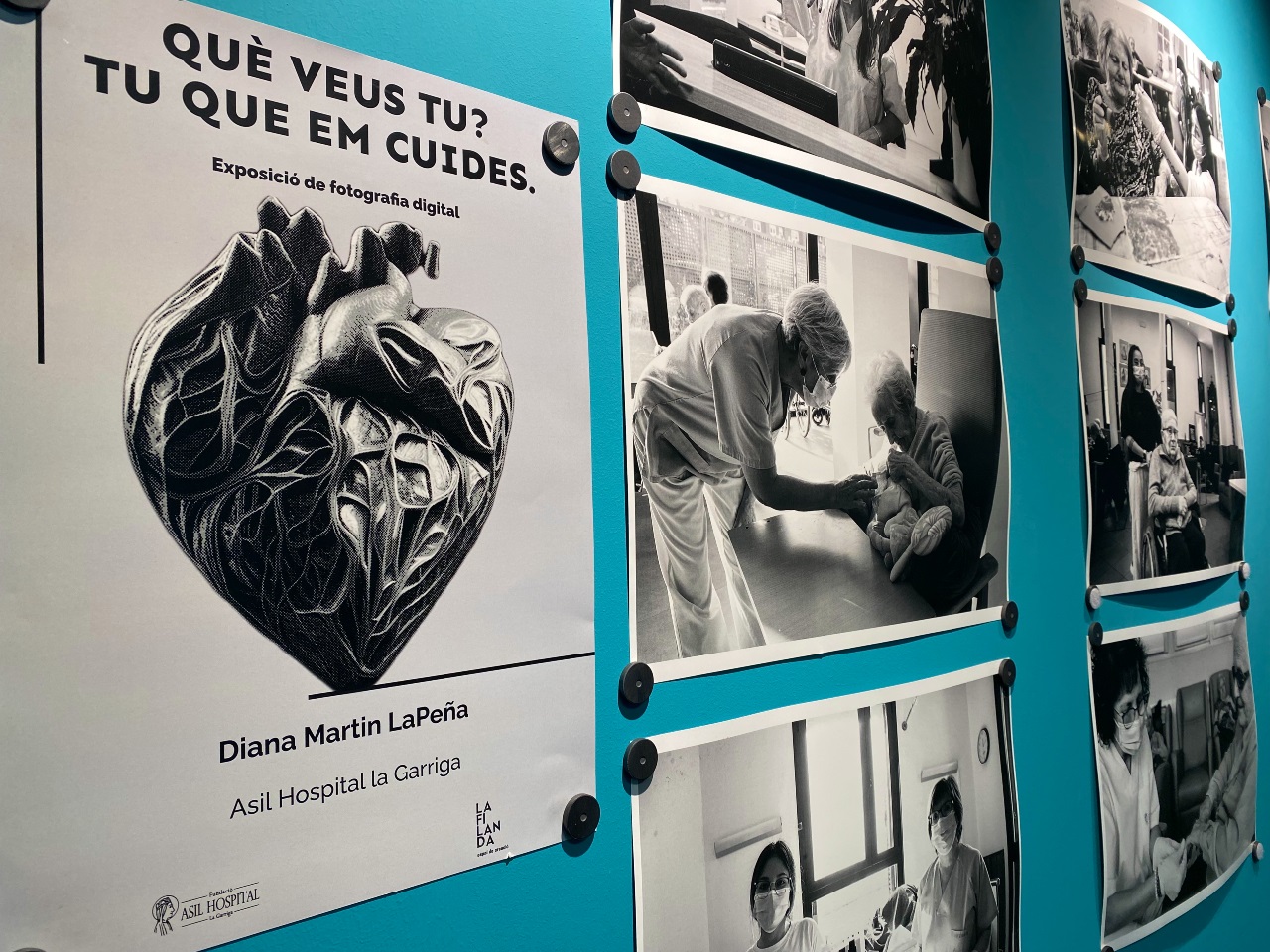 Una exposició retrata la vida quotidiana dins l’Asil Hospital La Garriga