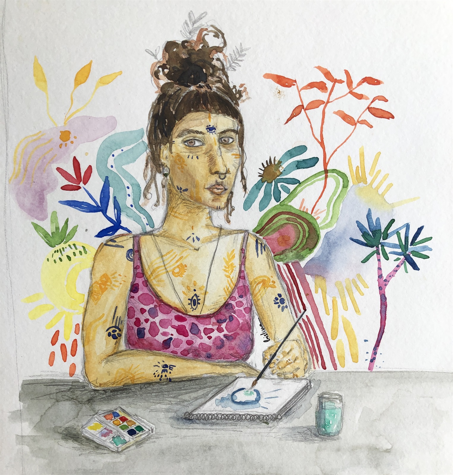 "Comença amb un gest", el viatge creatiu de la infermera Cristina Beorlegui Bueno