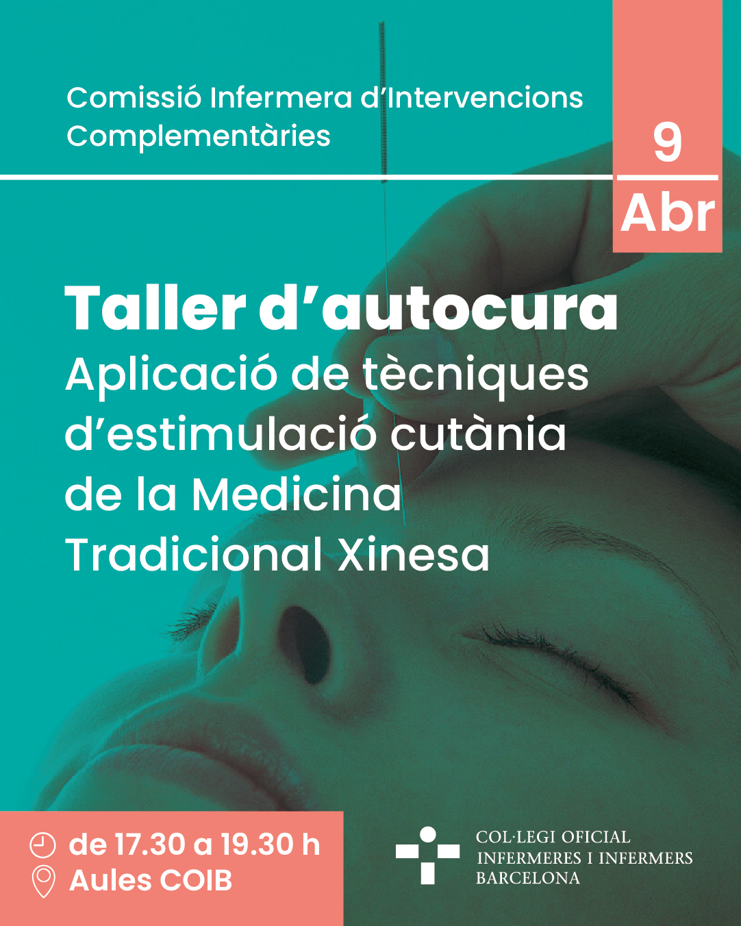 Taller d'autocura: aplicació de tècniques d’estimulació cutània de la Medicina Tradicional Xinesa